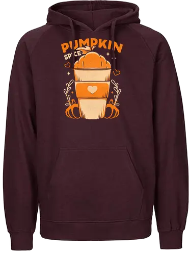 Pumpkin Spice Lover - pumpkin, kürbis, PSL, autumn, herbst - Fairtrade Hoodie