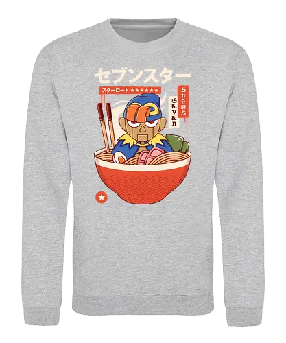 The Puppet Ramen - puppet, mario, rpg, ramen - Sweatshirt