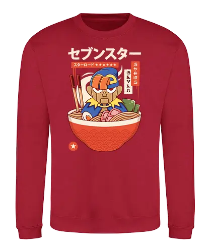 The Puppet Ramen - puppet, mario, rpg, ramen - Sweatshirt