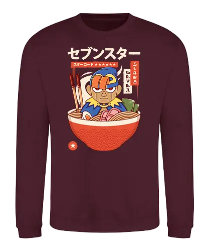 The Puppet Ramen - puppet, mario, rpg, ramen - Sweatshirt