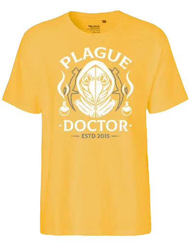 Darkest Plague Doctor Class - Plague, doctor, Pest - Fairtrade T-Shirt