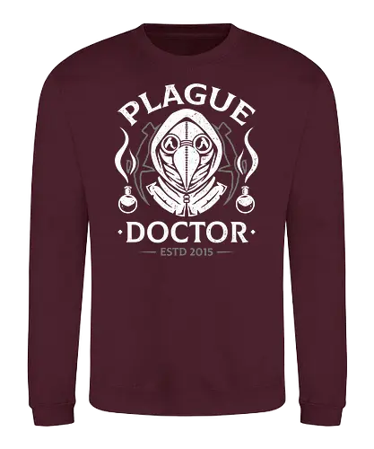 Darkest Plague Doctor Class - Plague, doctor, Pest - Sweatshirt