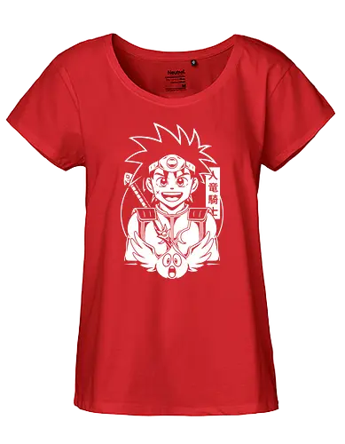 Best Friends - dragon, quest, Slime, gaming - Fairtrade Girl Shirt