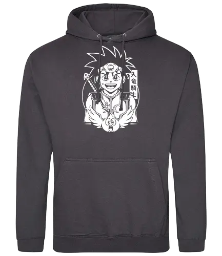 Best Friends - dragon, quest, Slime, gaming - Standard Hoodie
