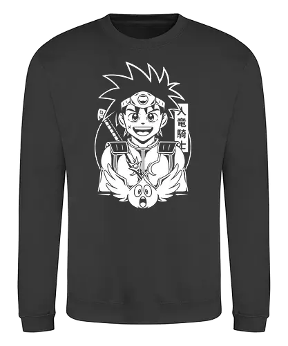 Best Friends - dragon, quest, Slime, gaming - Sweatshirt