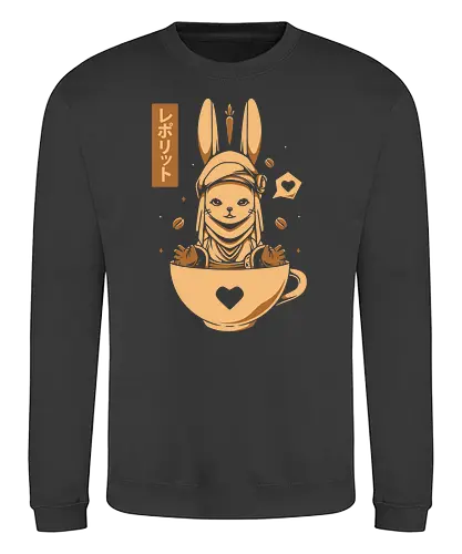 Loporrit Coffee - final, fantasy, coffee, bunny - Sweatshirt