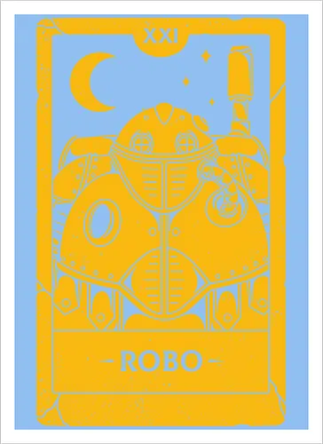 Robo Tarot Card