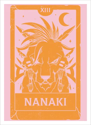 Nanaki Tarot Card