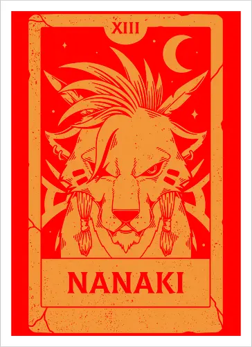 Nanaki Tarot Card