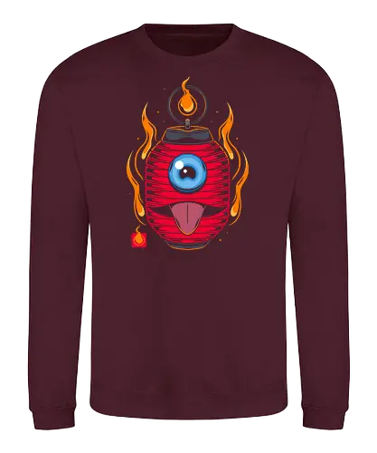 Okuri Chochin - oni, yokai, demon - Sweatshirt