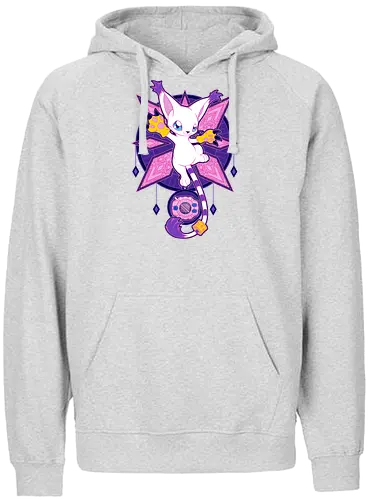 Crest of Light - digital, monsters, Kari, light, licht - Fairtrade Hoodie