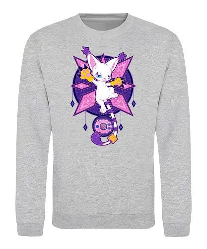 Crest of Light - digital, monsters, Kari, light, licht - Sweatshirt