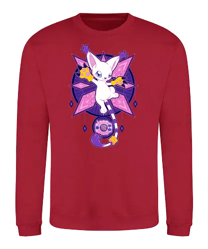 Crest of Light - digital, monsters, Kari, light, licht - Sweatshirt
