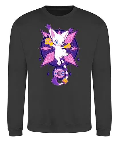 Crest of Light - digital, monsters, Kari, light, licht - Sweatshirt