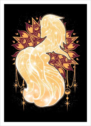 Starry Fire Kitsune