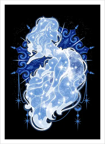 Starry Ice Kitsune