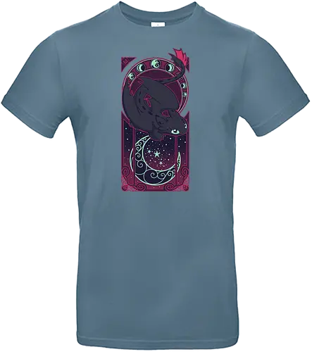 Art of the Night - art, night, nacht, Dragon, dragon, Dragon - Standard T-Shirt