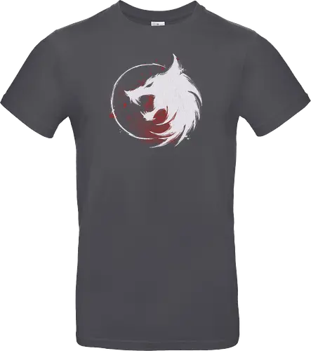 White Wolf - witcher, wolf, serie, gaming, white - Standard T-Shirt