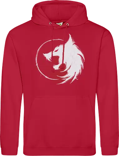 White Wolf - witcher, wolf, serie, gaming, white - Standard Hoodie