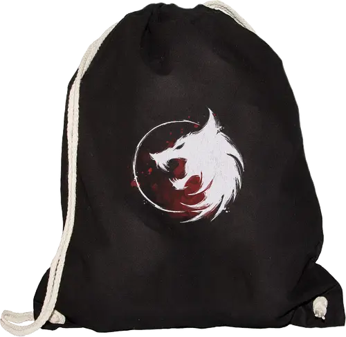 White Wolf - witcher, wolf, serie, gaming, white - Sportbeutel