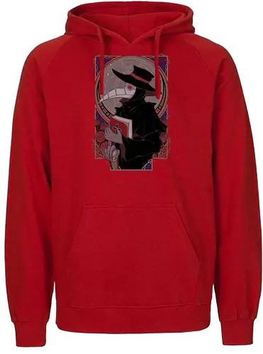 Dark Doctor - Pest, doktor, bird, raven, mask - Fairtrade Hoodie
