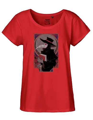 Dark Doctor - Pest, doktor, bird, raven, mask - Fairtrade Girl Shirt