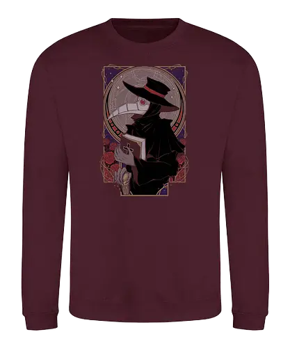 Dark Doctor - Pest, doktor, bird, raven, mask - Sweatshirt