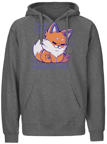 Quarantine Mode - Quarantäne, Social Distancing, Corona, fuchs, fox - Fairtrade Hoodie