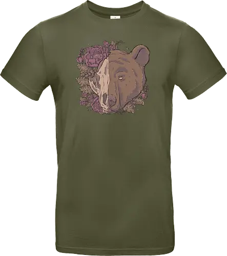 Autumn Bear Skull