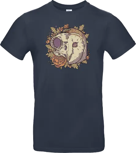 Autumn Barn Owl Skull