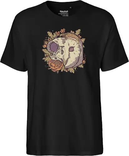 Autumn Barn Owl Skull