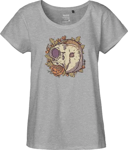 Autumn Barn Owl Skull