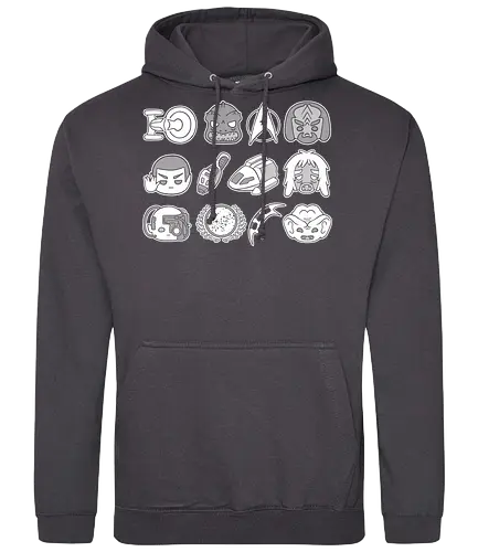 Trek Lover - cute, scifi, series, movie, universe, trek, chibi - Standard Hoodie