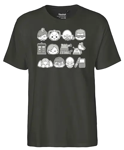 Who Lover - who, doctor, love, cute, chibi, tv, series, scifi - Fairtrade T-Shirt