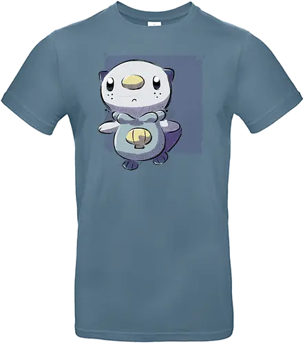 Water Otter - pocket, monster, water, starter, gaming - Standard T-Shirt
