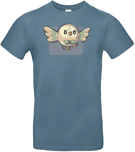 Grass Owl - pocket, monster, grass, starter, Starters, gaming - Standard T-Shirt