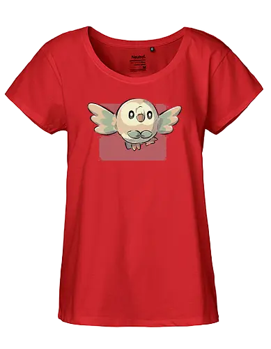 Grass Owl - pocket, monster, grass, starter, Starters, gaming - Fairtrade Girl Shirt