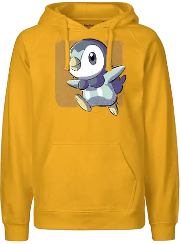 Water Penguin - wasser, pinguin, starter, pocket, monster - Fairtrade Hoodie