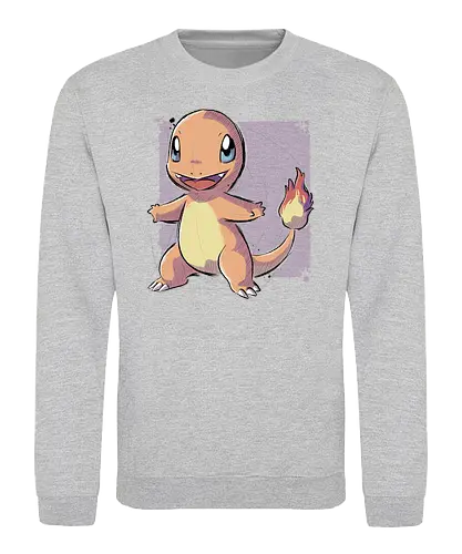 Fire Lizard - Fire Lizar, pocket, monster, gaming - Sweatshirt