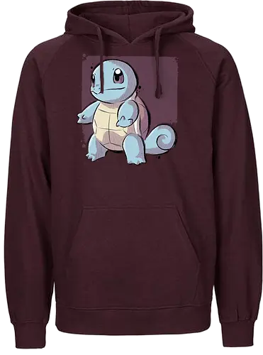 Water Turtle - pocket, gaming, monster, turtle - Fairtrade Hoodie
