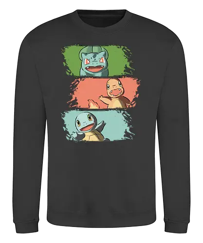 Starters - gaming, pocket, monster, Starters - Sweatshirt