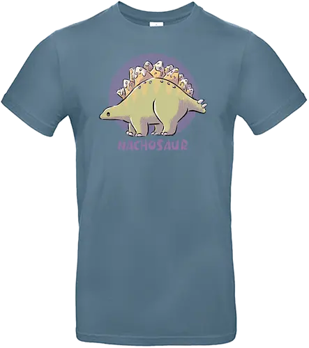 Nachosaur - nachos, dino, Stegosaurus, Snacks - Standard T-Shirt