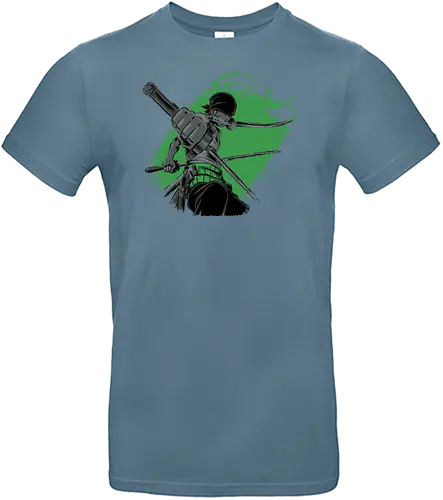 Dark Zoro - piece, pirate, anime, manga, Zoro - Standard T-Shirt