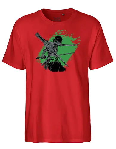 Dark Zoro - piece, pirate, anime, manga, Zoro - Fairtrade T-Shirt