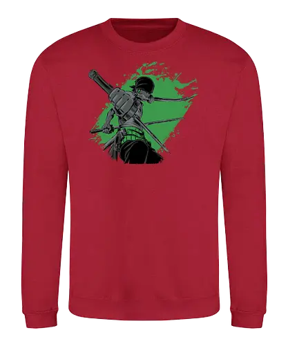 Dark Zoro - piece, pirate, anime, manga, Zoro - Sweatshirt
