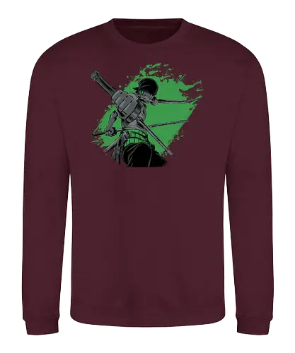Dark Zoro - piece, pirate, anime, manga, Zoro - Sweatshirt