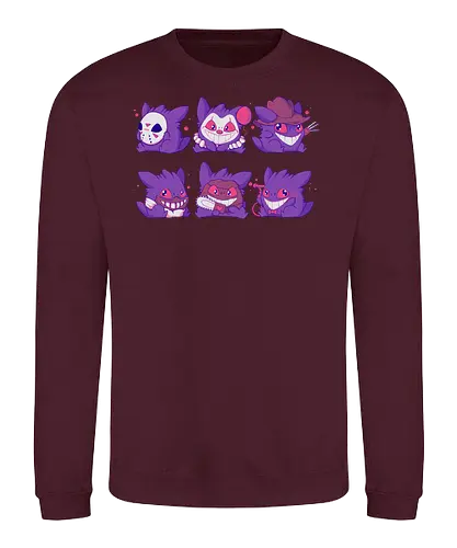 Horror Ghost - pocket, ghost, halloween, horror movie, slasher - Sweatshirt