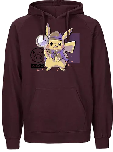 Detective - pocket, monster, detektiv, elektro, starter - Fairtrade Hoodie