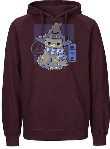 Cute eagle - raven, rabe, adler, cute, witch, witchcraft, magic, eagle - Fairtrade Hoodie