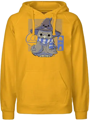 Cute eagle - raven, rabe, adler, cute, witch, witchcraft, magic, eagle - Fairtrade Hoodie